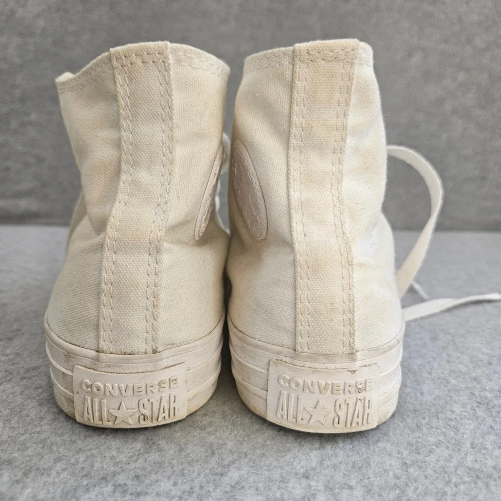 CONVERSE | Chuck Taylor All-Star High-Top Parchment Womens 6 Mens 4 CleanGirl